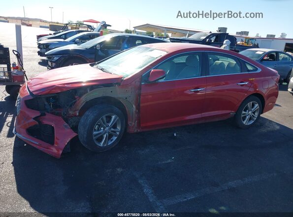 5NPE34AF3KH784011 2019 HYUNDAI SONATA Красный 