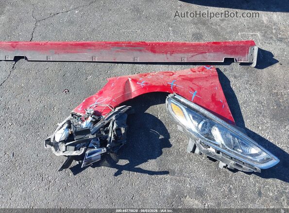 5NPE34AF3KH784011 2019 HYUNDAI SONATA Красный Вид щитка приборов