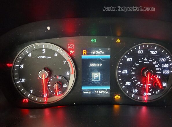 5NPE34AF3KH799477 2019 HYUNDAI SONATA Blue ხელსაწყოთა პანელის ხედი