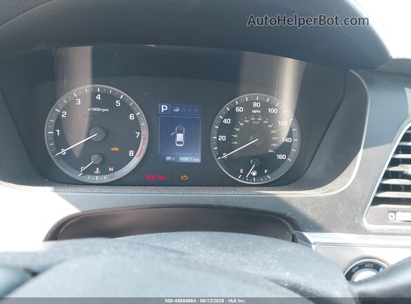 5NPE34AF4GH380027 2016 HYUNDAI SONATA Light Blue Widok tylnych siedzeń