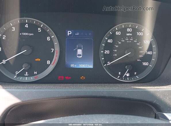 5NPE34AF4GH380027 2016 HYUNDAI SONATA Light Blue 
