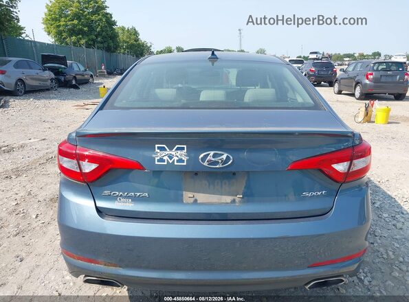 5NPE34AF4GH380027 2016 HYUNDAI SONATA Light Blue 