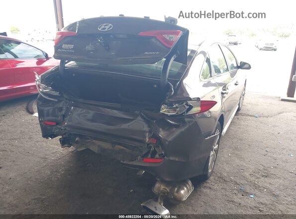 5NPE34AF4GH392047 2016 HYUNDAI SONATA Dark Brown Вид спереди