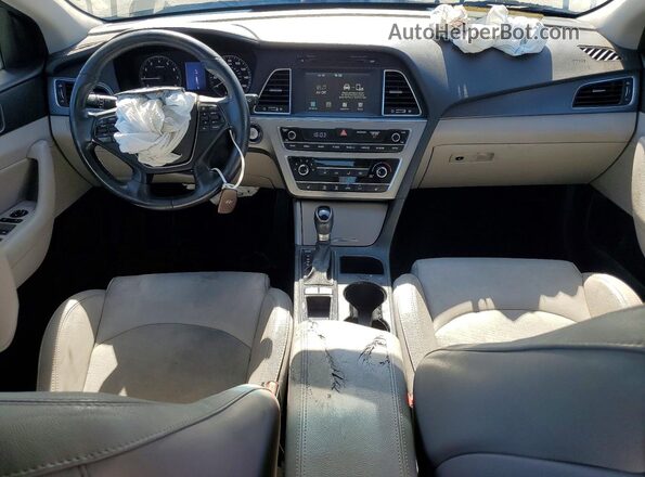 5NPE34AF4GH393330 2016 HYUNDAI SONATA Gray Vista del salpicadero