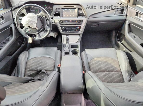 5NPE34AF4GH394364 2016 HYUNDAI SONATA Black Vista del salpicadero
