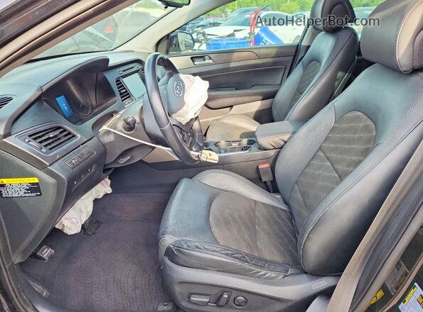 5NPE34AF4GH394364 2016 HYUNDAI SONATA Black Vista interior delantera