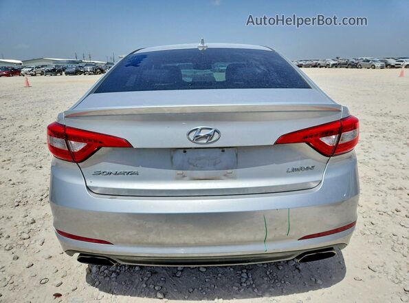 5NPE34AF4HH499987 2017 HYUNDAI SONATA Silver Հետևի տեսք