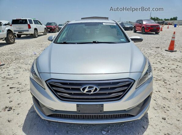 5NPE34AF4HH499987 2017 HYUNDAI SONATA Silver Դիմացի տեսք