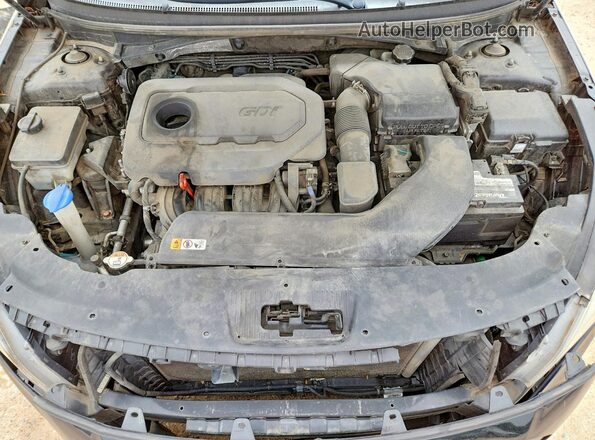 5NPE34AF4HH528582 2017 HYUNDAI SONATA Black Rear interior view