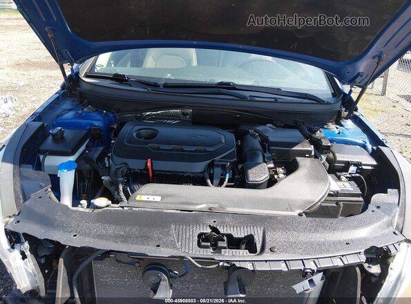 5NPE34AF4HH548217 2017 HYUNDAI SONATA Синий Вид сзади