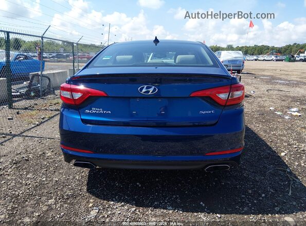 5NPE34AF4HH548217 2017 HYUNDAI SONATA Синий 
