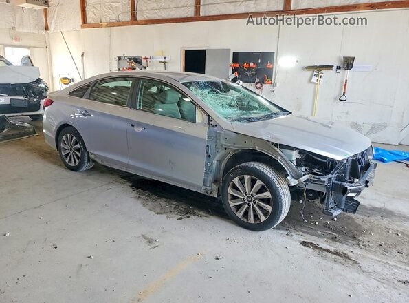 5NPE34AF4HH590550 2017 HYUNDAI SONATA Silver წინა მარჯვენა