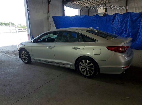 5NPE34AF4HH590550 2017 HYUNDAI SONATA Silver უკანა მარცხენა