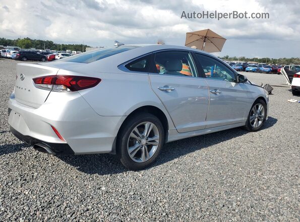 5NPE34AF4JH613265 2018 HYUNDAI SONATA Silver Tył prawy