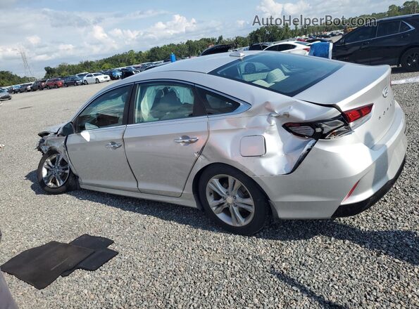 5NPE34AF4JH613265 2018 HYUNDAI SONATA Silver Tył lewy