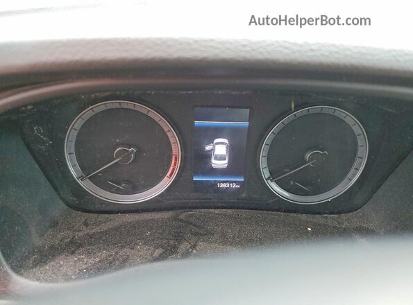 5NPE34AF4JH631457 2018 HYUNDAI SONATA Red Вид щитка приладів