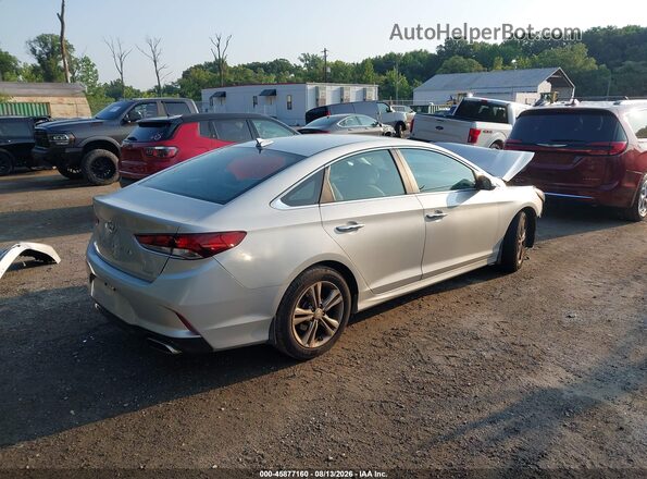 5NPE34AF4JH632141 2018 HYUNDAI SONATA Silver Հետևի աջ