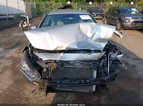 5NPE34AF4JH632141 2018 HYUNDAI SONATA Silver Առջևի վահանակի տեսք