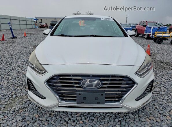 5NPE34AF4JH635900 2018 HYUNDAI SONATA White Вид спереду