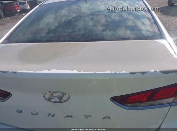 5NPE34AF4JH657234 2018 HYUNDAI SONATA White 