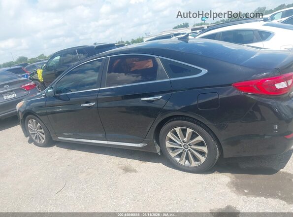 5NPE34AF5GH362202 2016 HYUNDAI SONATA Black Widok wnętrza 360 stopni