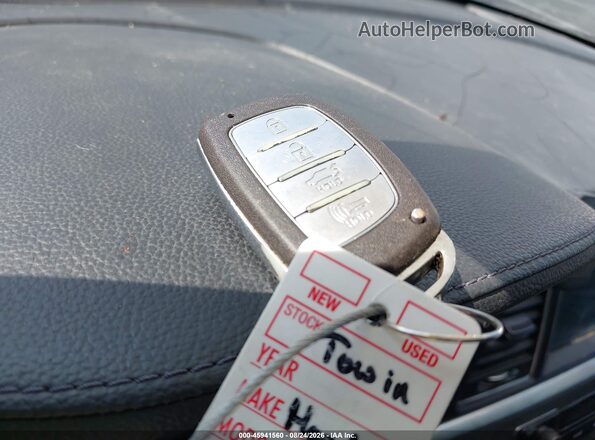 5NPE34AF5GH374527 2016 HYUNDAI SONATA Black წინა პანელის ხედი