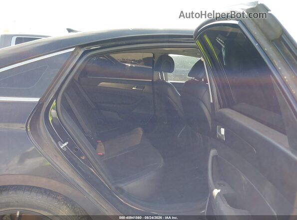 5NPE34AF5GH374527 2016 HYUNDAI SONATA Black VIN კოდის სტიკერის ხედი