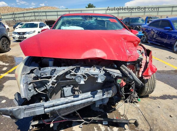 5NPE34AF5HH455674 2017 HYUNDAI SONATA Red Front view