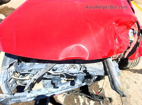 5NPE34AF5HH455674 2017 HYUNDAI SONATA Red Rear interior view
