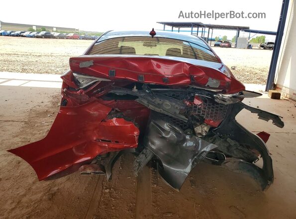 5NPE34AF5HH459059 2017 HYUNDAI SONATA Red Вид ззаду