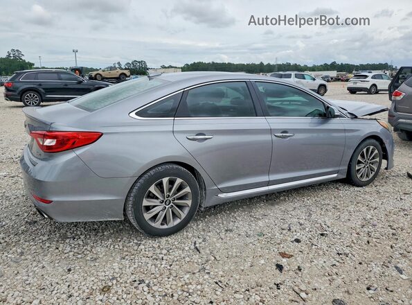 5NPE34AF5HH502329 2017 HYUNDAI SONATA Silver Հետևի աջ