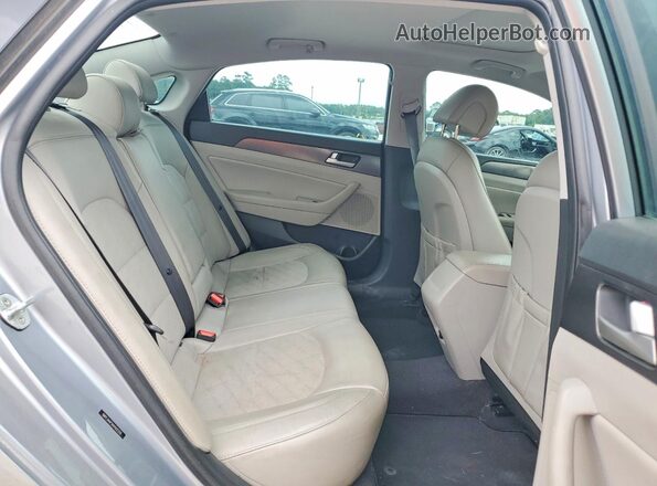 5NPE34AF5HH502329 2017 HYUNDAI SONATA Silver Հետևի նստատեղերի տեսք