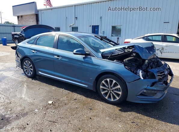 5NPE34AF5HH521088 2017 HYUNDAI SONATA Teal წინა მარჯვენა