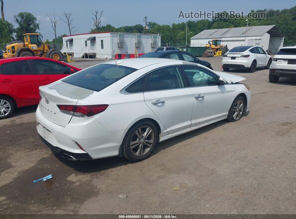 5NPE34AF5JH619916 2018 HYUNDAI SONATA White Հետևի աջ