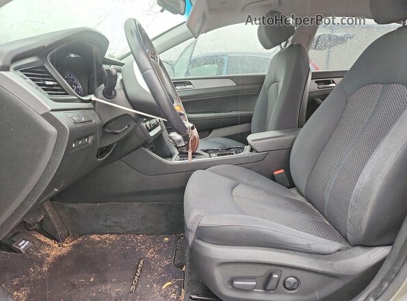 5NPE34AF5JH643004 2018 HYUNDAI SONATA Gray Vista interior delantera