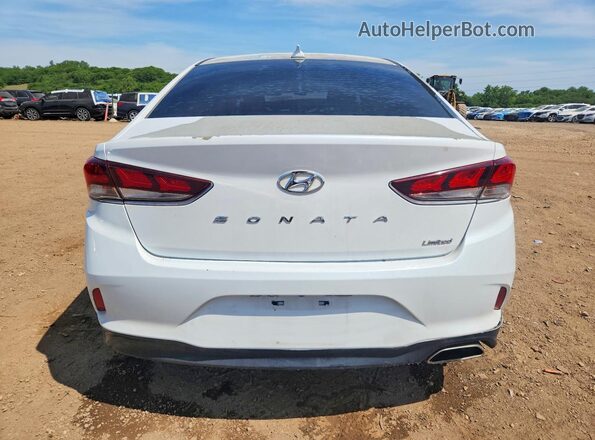 5NPE34AF5JH659168 2018 HYUNDAI SONATA White Vista trasera