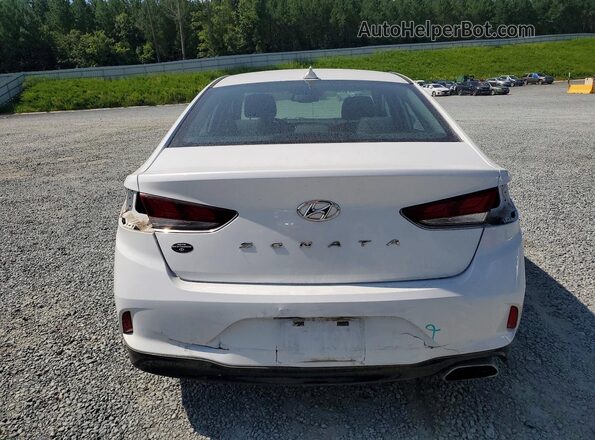 5NPE34AF5KH788724 2019 HYUNDAI SONATA White Widok z tyłu