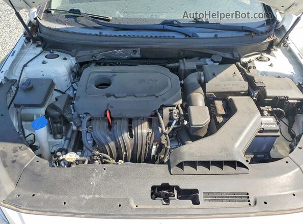 5NPE34AF5KH788724 2019 HYUNDAI SONATA White Widok wnętrza z tyłu