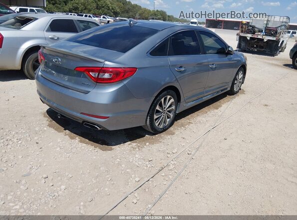5NPE34AF6GH299207 2016 HYUNDAI SONATA Silver Tył prawy