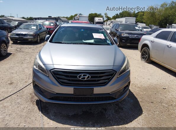 5NPE34AF6GH299207 2016 HYUNDAI SONATA Silver Widok zestawu wskaźników