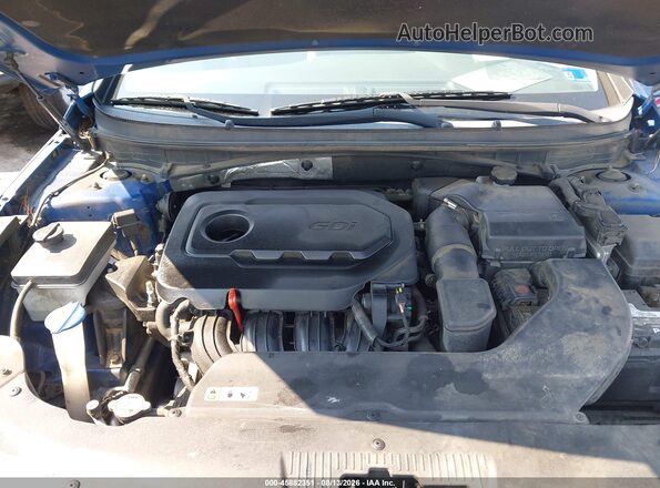 5NPE34AF6GH299370 2016 HYUNDAI SONATA Blue Vista trasera