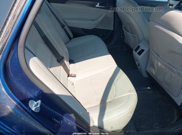 5NPE34AF6GH299370 2016 HYUNDAI SONATA Blue Vista de la etiqueta del VIN