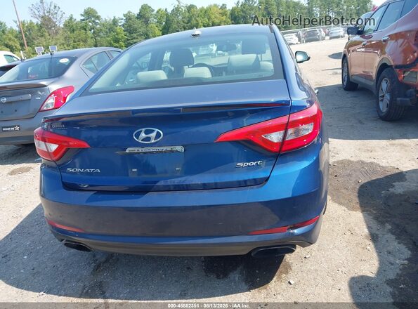 5NPE34AF6GH299370 2016 HYUNDAI SONATA Blue 