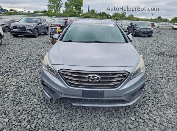 5NPE34AF6GH311372 2016 HYUNDAI SONATA Gray Դիմացի տեսք