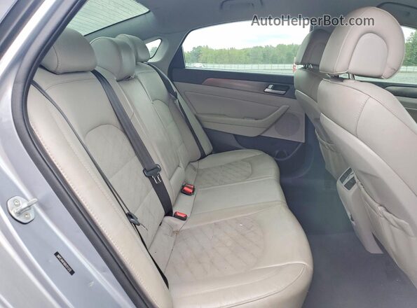 5NPE34AF6GH311372 2016 HYUNDAI SONATA Gray Հետևի նստատեղերի տեսք