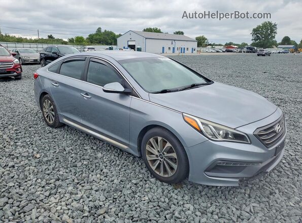 5NPE34AF6GH311372 2016 HYUNDAI SONATA Gray Առջևի աջ