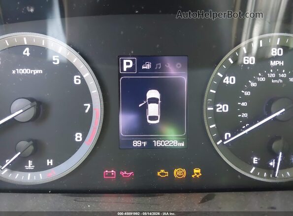 5NPE34AF6GH403484 2016 HYUNDAI SONATA Черный 