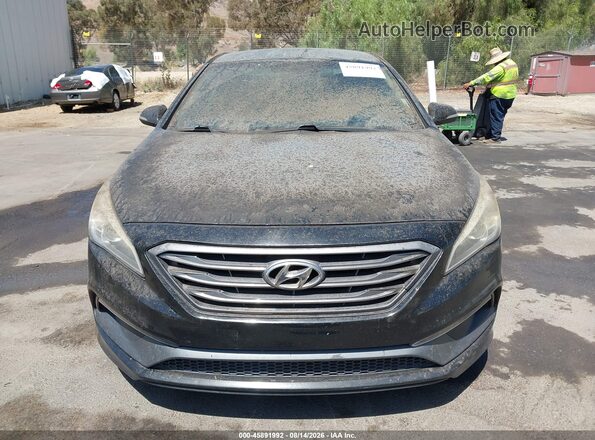 5NPE34AF6GH403484 2016 HYUNDAI SONATA Черный Вид щитка приборов