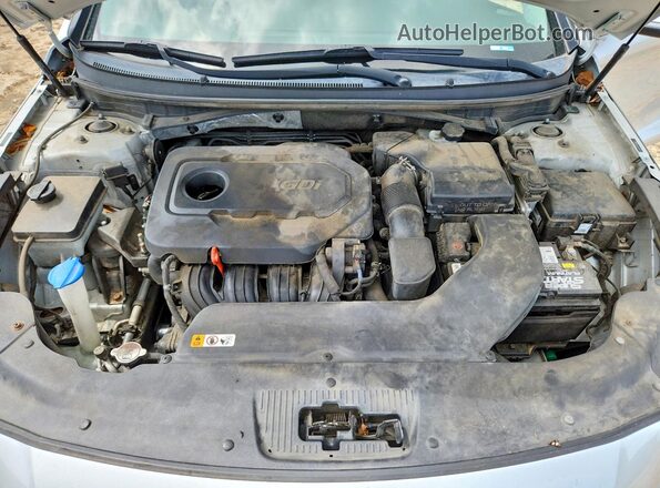 5NPE34AF6HH438057 2017 HYUNDAI SONATA Silver უკანა სალონის ხედი