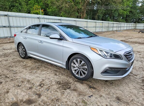 5NPE34AF6HH438057 2017 HYUNDAI SONATA Silver წინა მარჯვენა